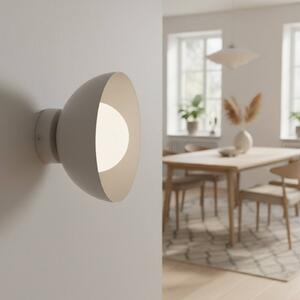 Applique da parete Bibi K1 EMIBIG LIGHTING, dimmerabile, Alluminio / Grigio / Zincato, Soggiorno / Sala da pranzo, Vetro, Moderno, Applique