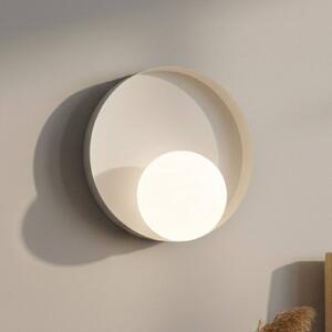 Applique da parete Kido K1 EMIBIG LIGHTING, dimmerabile, Crema / Ambra, Soggiorno / Sala da pranzo, Vetro, Moderno, Applique