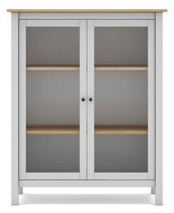 Vetrina in legno di pino bianco/naturale 90x110 cm Misti - Marckeric