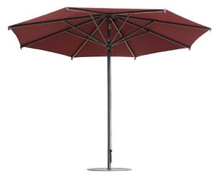 Scolaro ombrellone napoli standard 35 con palo centrale Bordeaux colore Rosso