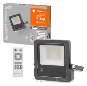 Ledvance - Proiettore LED RGBW FLOODLIGHT LED/20W/230V 3000K IP65 Wi-Fi + Telecomando