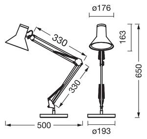 Osram - Lampada da scrivania LED dimmerabile OFFICE LINE LED/9W/230V 3000K bianca