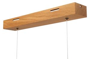 Lampada a sospensione LED su cavo VERDE LED/18W/230V 3000K 76 cm rovere