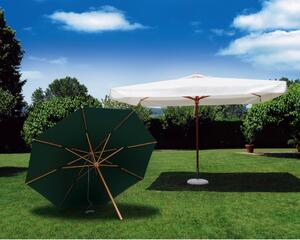 Scolaro ombrellone palladio standard 25 con palo centrale Ecrù acrilico 350 gr. colore Ecrù
