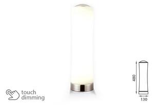 Lampada Led Da Tavola Moderna Forma a Canna Bamboo 18W Alta 480mm D