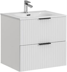 Set armadietto Comad Adel White ADEL WHITE 82-60-B-2S, lavabo Comad Sky SKY60-8099