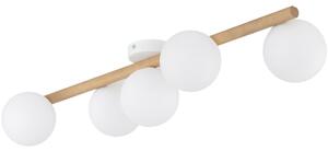 Plafoniera ELYON 5xG9/40W/230V bianco/pino