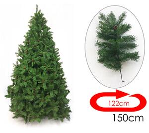 Emporio Grassi Albero di Natale Duthchess Spruce-B 150 cm Ø 122 colore Verde