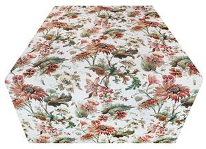 Runner Gobelin floreale di lusso con motivo vintage Eden 5015
