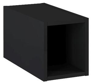 Oltens Vernal armadietto 20x45.8x23.6 cm laterale sospeso nero 60020300