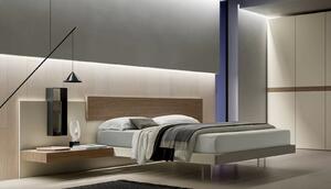 Letto matrimoniale collezione Homy modello Scacco - 1 pz. disponibili -