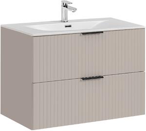 Set armadietto Comad Adel Cashmere ADEL CASHMERE 82-80-2S, lavabo Comad Sky SKY80/DP-8099