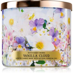 Bath & Body Works Vanilla Clouds candela profumata 411 g