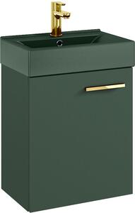 Elita Tiny lavabo con armadietto 45 cm verde RE020450157010