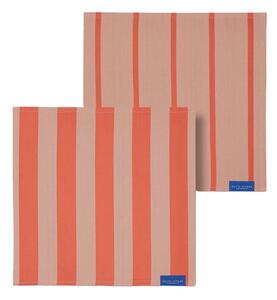 Tovaglioli in tessuto in set da 2 Stripes - Mette Ditmer Denmark