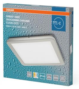 Osram - Plafoniera LED per bagno ORBIS DISC LED/22W/230V 30x30 cm IP44 acciaio inox