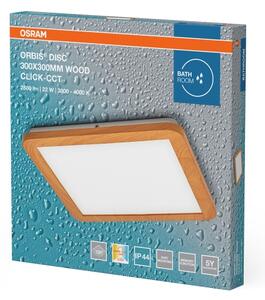 Osram - Plafoniera LED per bagno ORBIS DISC LED/22W/230V 30x30 cm IP44 marrone