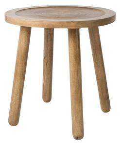 Tavolino in legno di mango Dendron, ⌀ 43 cm - Zuiver