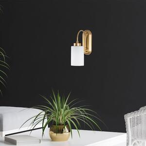 Lampada da parete color oro ø 10 cm Hemikilo - Opviq lights
