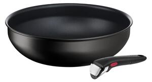 Padella in alluminio con superficie antiaderente/con manico rimovibile ø 26 cm INGENO Eco Resist L3979302 – Tefal