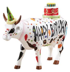 COW PARADE HAPPY BIRTHDAY TO MOO CERAMIC M ART. 47331