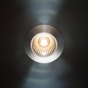 Sigor LED spot da incasso a soffitto Diled, Ø 6,7 cm, 3.000 K, nero