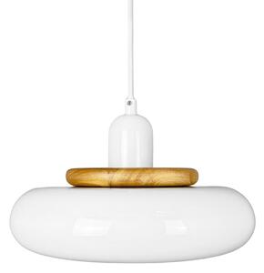 Lampada a sospensione Dyberg Larsen, Planet Mini, dimmerabile, Bianco, Sala da pranzo, Metallo, Design