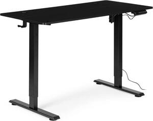 ModernHome JNI-D45A-1-16 Scrivania regolabile elettricamente in altezza 120 x 60 cm, nera
