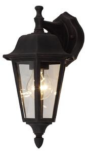 Lampade da esterno Lindby, LAMINA, dimmerabile, Marrone / Ruggine, Balcone, Vetro, Antico
