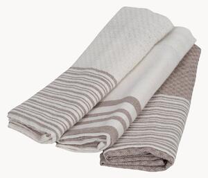 Set di 3 strofinacci in cotone fatto a mano Mahdia