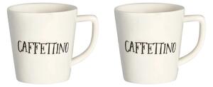 Set 2 Tazzine Espresso in Ceramica Caffettino 5.5xh6 cm - Simple Day