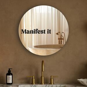 Adesivo per specchio S4 – Manifest it