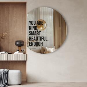 Adesivo per specchio S23 – You are kind, smart, beautiful, enough