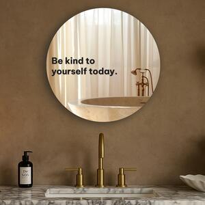 Adesivo per specchio S26 – Be kind to yourself today