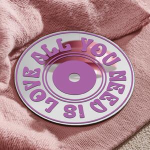 Adesivo per specchio S42 – CD- All you need is love