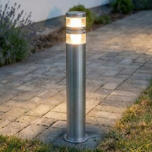 Lampade da esterno Lindby, LANEA, Metallizzato, Terrazza, Acciaio inossidabile, Moderno
