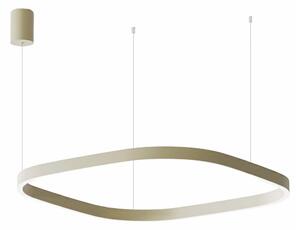 Lampadario moderno gea luce criseide s1g quadrata fcrsv9q led biemissione alluminio - Gea Luce