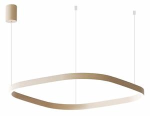 Lampadario moderno gea luce criseide s1g quadrata fcrsbe9q led biemissione alluminio - Gea Luce