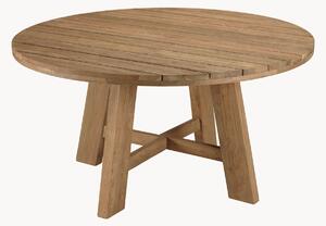 Tavolo da giardino rotondo in legno di teak Kally
