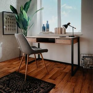 Scrivania L120xP60XH75 Denver30 colore quercia antracite