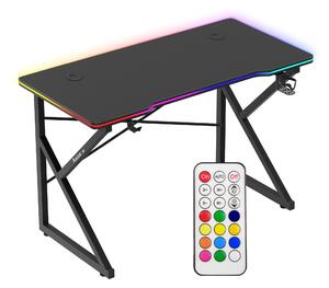 Huzaro Hero 1.7 RGB Black - gaming table