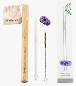 Set cannuccia Amethyst, set da 4