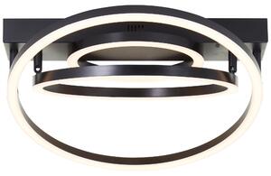 BRILLIANT Plafoniera LED Pedley, 29,8 W, 3000 K, EEK: E, 3800 lm, IP20, nera