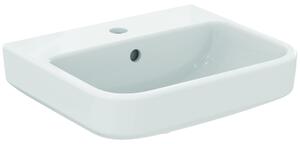 Lavamano i.life B con troppopieno 1 foro per rubinetto 450x380x180 mm bianco 450 x 380 x 180 mm bianco