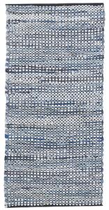 Tappeto tappetino Rag in cotone Multicolore 80 x 150 cm rettangolare intrecciato a mano Beliani