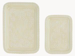Set di 2 vassoi Baroque