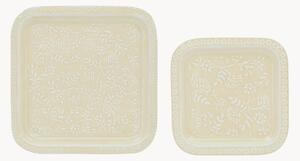 Set di 2 vassoi Baroque