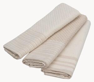 Set di 3 strofinacci in cotone fatto a mano Mahdia