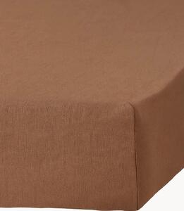 Lenzuolo con angoli boxspring in lino fatto a mano Camille