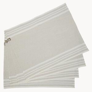Set di 4 tovagliette americane in cotone fatte a mano Mahdia